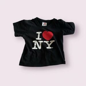 I Heart New York Black Baby Tee